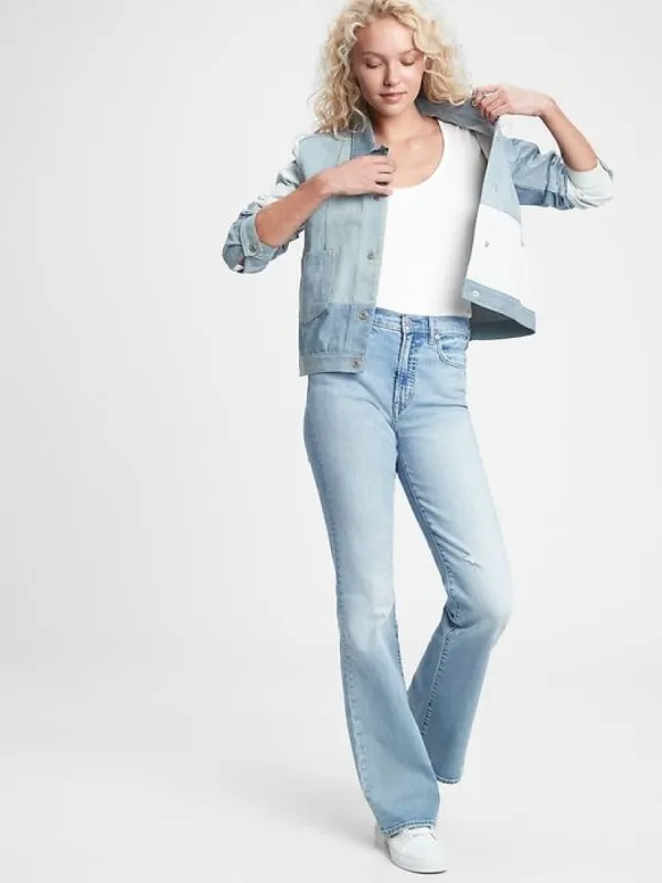 High Rise Flare Jeans sold by GAP