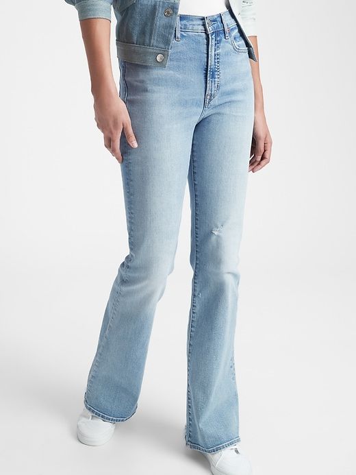 High Rise Flare Jeans sold by GAP product image thumbnail 3