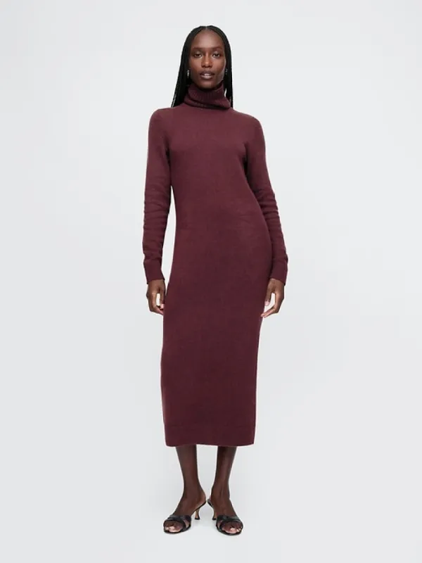 CashSoft Turtleneck Maxi Sweater Dress sold by GAP