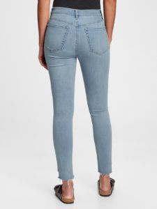 High Rise True Skinny Jeans with Washwell sold by GAP