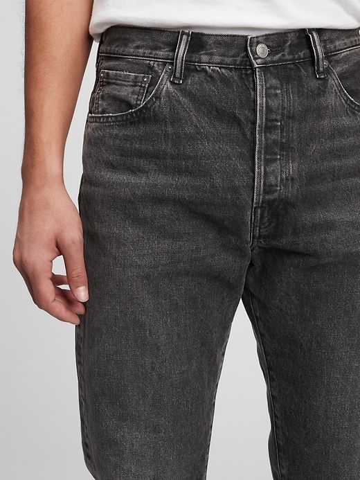 Button Fly '90s Original Straight Fit Jeans with Washwell sold by GAP product image thumbnail 3
