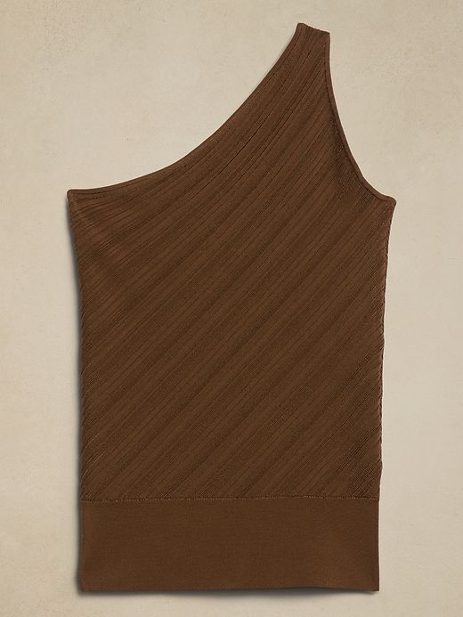 Emilia Ribbed Off-Shoulder Top sold by Banana Republic product image thumbnail 2