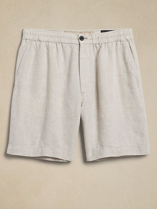 Onda Pull-On Short with Linen sold by Banana Republic product image thumbnail 4