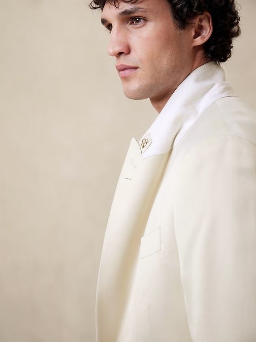 Reyes Italian Satin Tuxedo Jacket sold by Banana Republic product image thumbnail 3