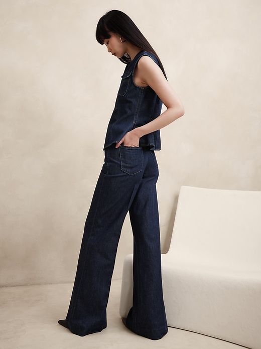 The Wide-Leg Trouser Jean sold by Banana Republic product image thumbnail 2