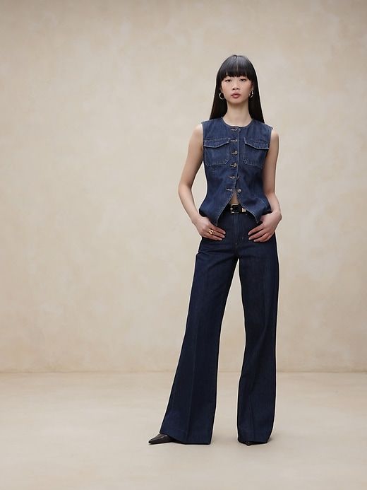 The Wide-Leg Trouser Jean sold by Banana Republic product image thumbnail 5