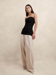 Everywhere Ponte Strapless Top sold by Banana Republic