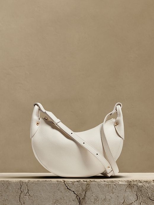 Vida Half-Moon Shoulder Bag sold by Banana Republic