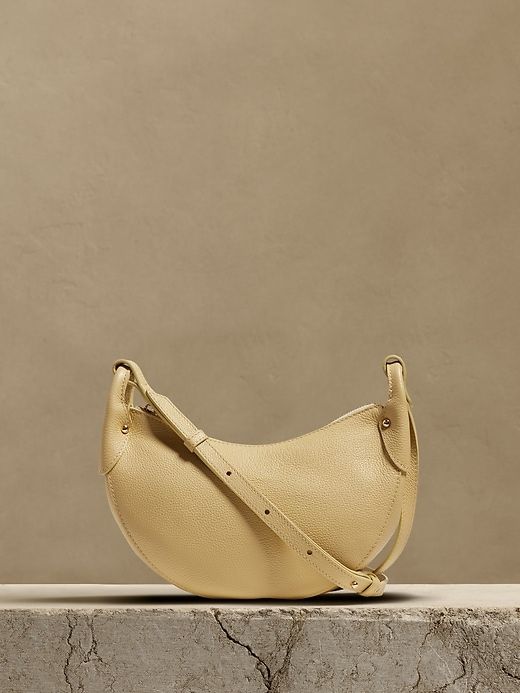 Vida Half-Moon Shoulder Bag sold by Banana Republic