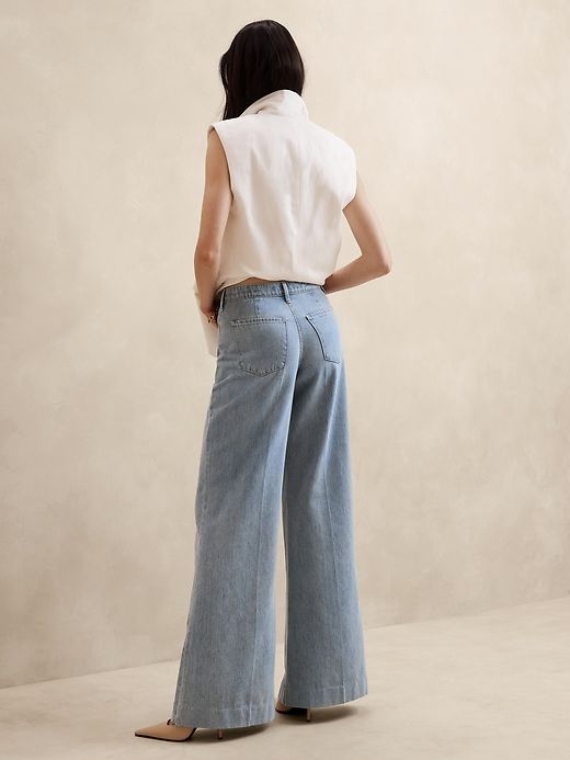 The Wide-Leg Trouser Jean sold by Banana Republic product image thumbnail 2