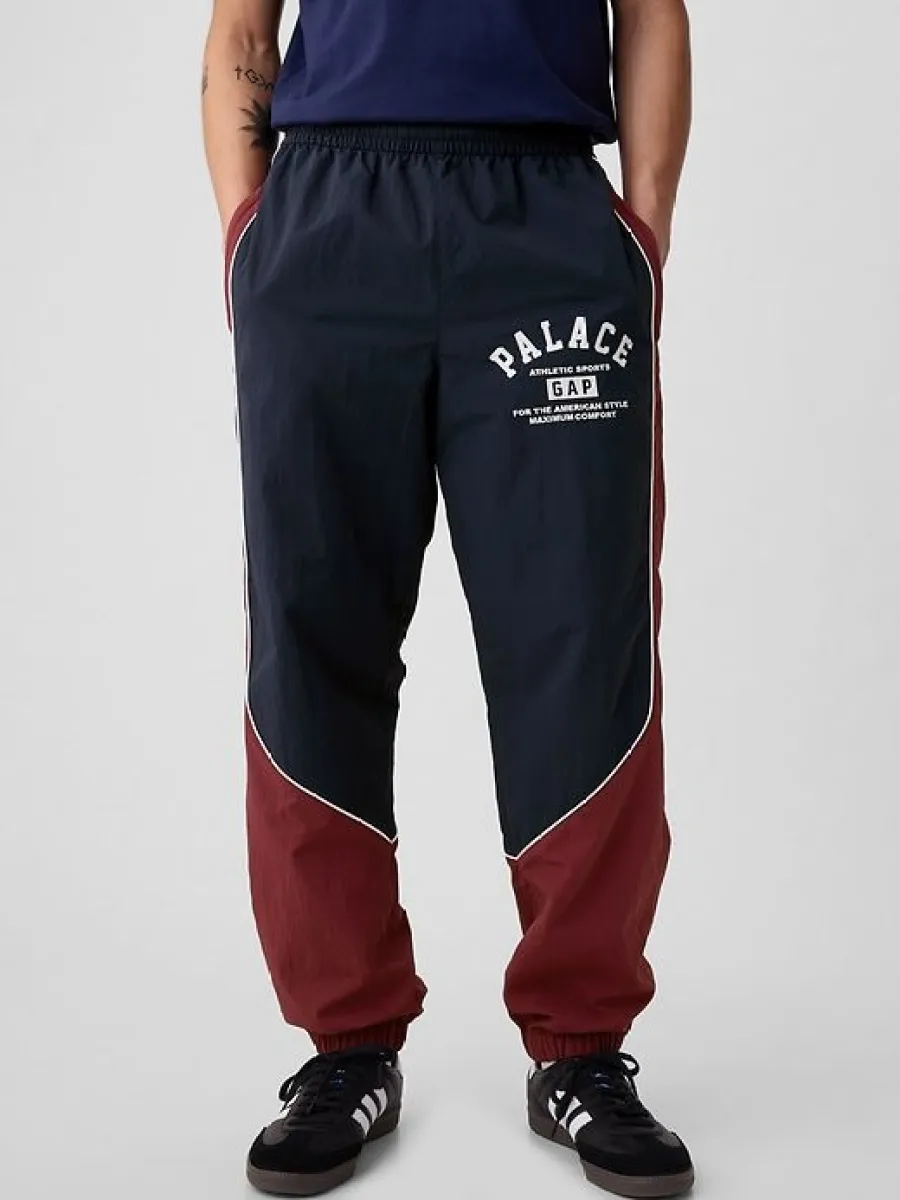 PALACE x Gap Nylon Track セット　S Palace x Gap Nylon Track Top Navy/Red Men's - SS24 - US