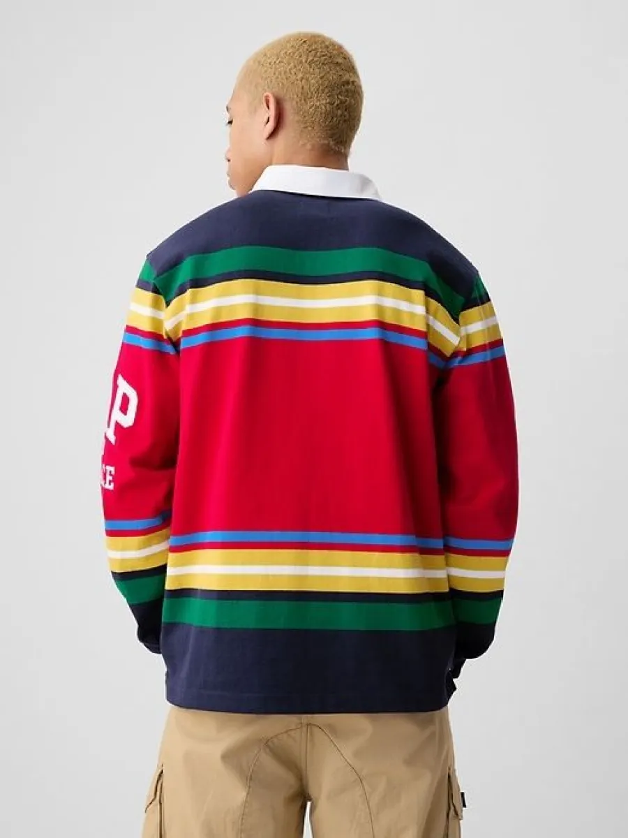 Palace Gap Rugby Shirt | Parallel