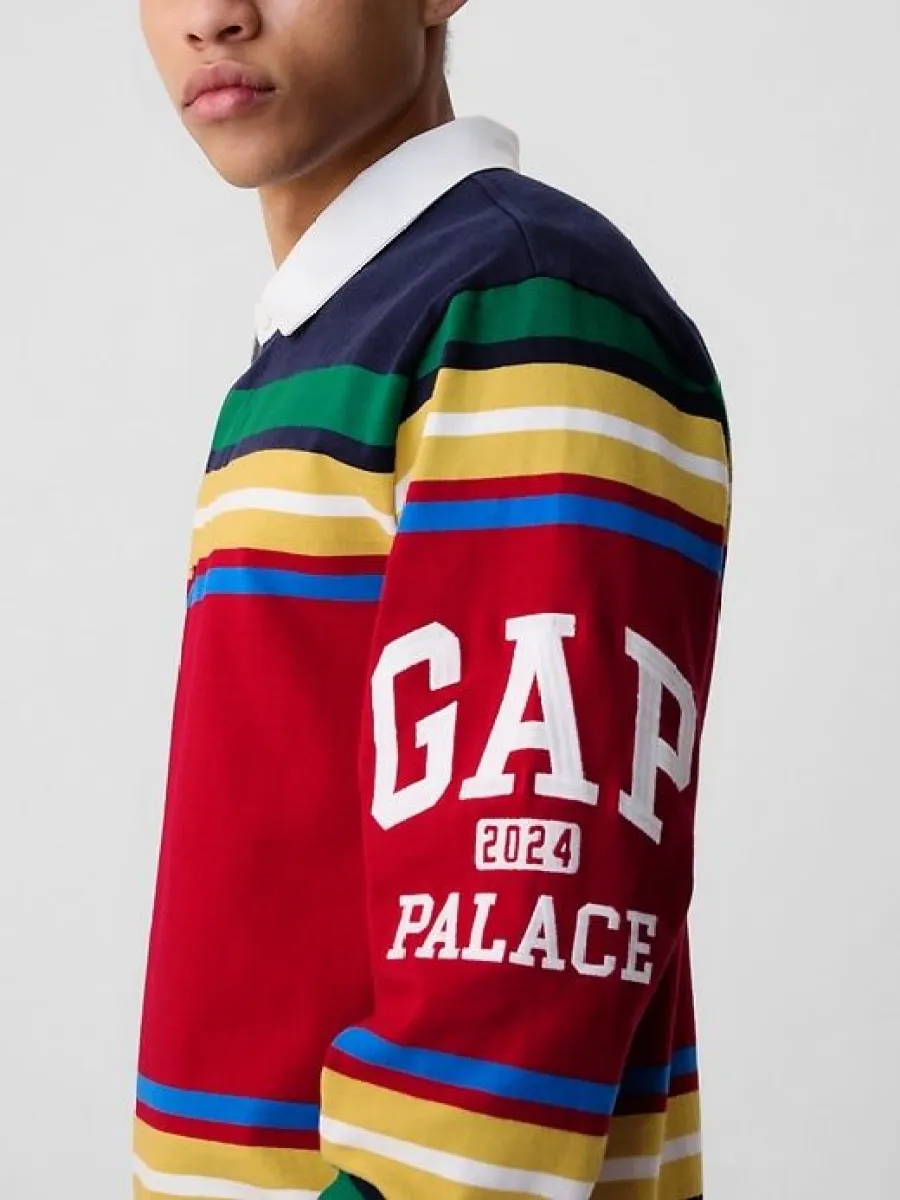 Palace Gap Rugby Shirt | Parallel