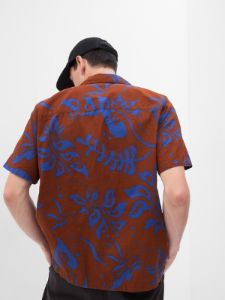 Linen-Cotton Shirt sold by GAP