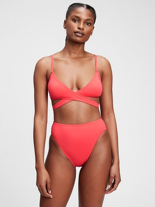 Wrap-Back Bikini Top sold by GAP