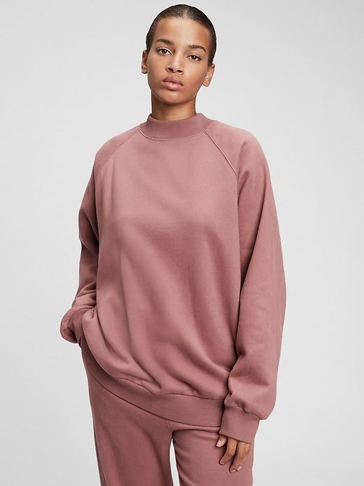 Vintage Soft Mockneck Oversized Sweatshirt sold by GAP