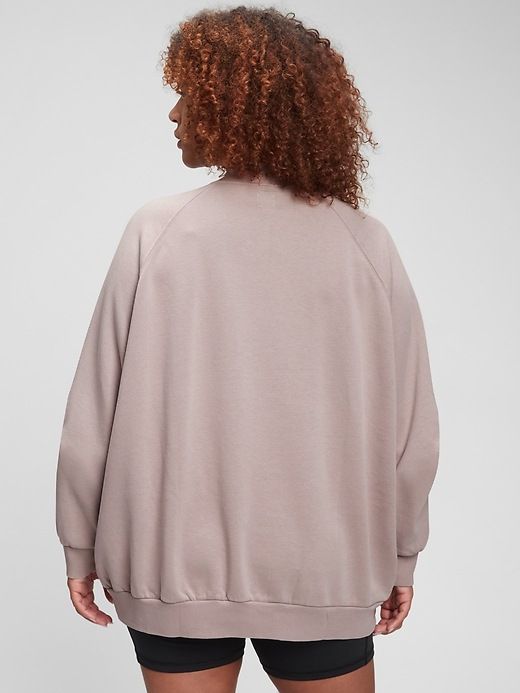 Vintage Soft Mockneck Oversized Sweatshirt sold by GAP product image thumbnail 5