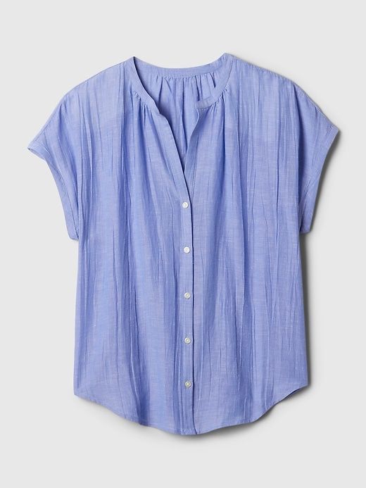 Crinkle Gauze Dolman PJ Top sold by GAP product image thumbnail 5