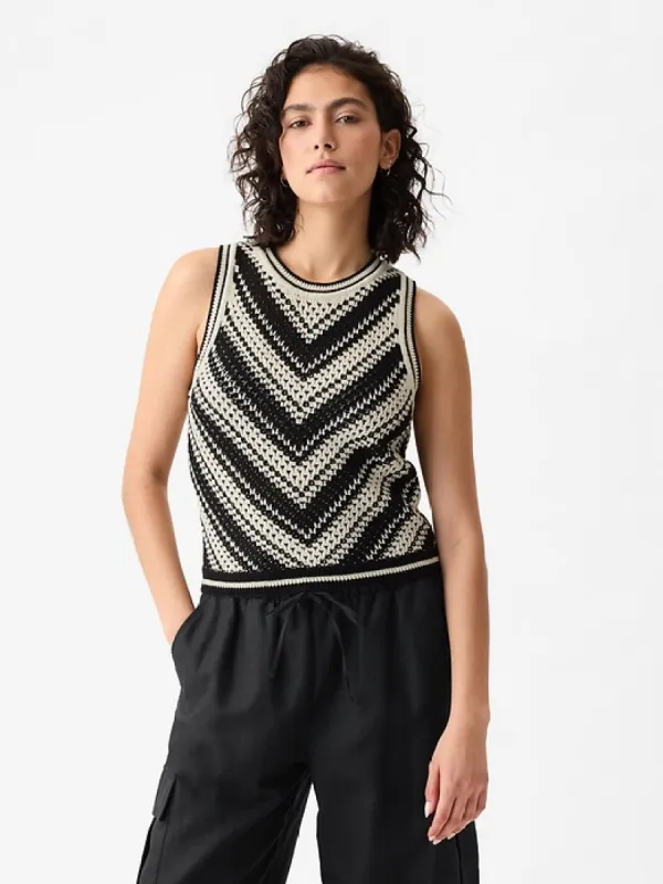 Crochet Tank Top sold by GAP