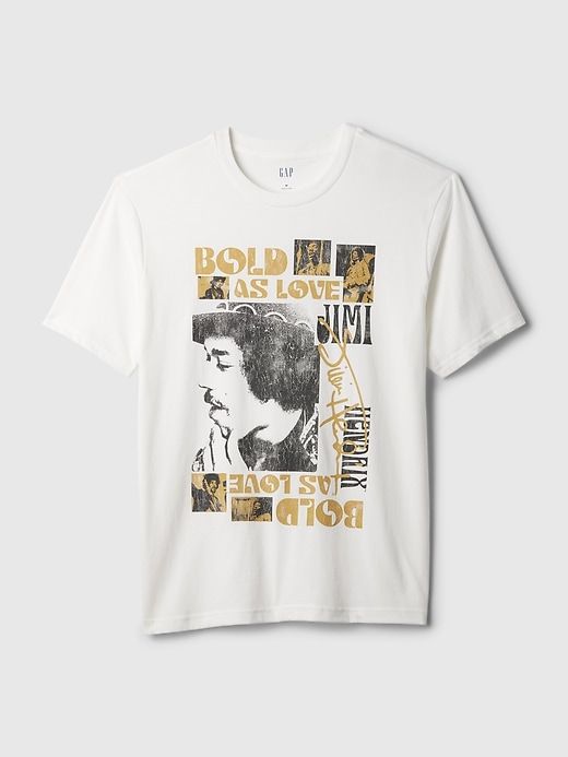 Jimi Hendrix Graphic T-Shirt sold by GAP product image thumbnail 3