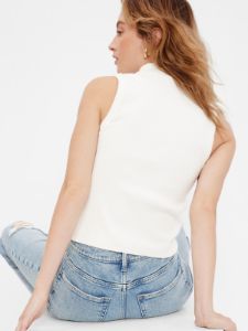Mockneck Rib T-Shirt sold by GAP