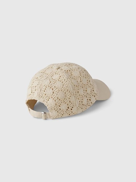 Crochet Baseball Hat sold by GAP product image thumbnail 2