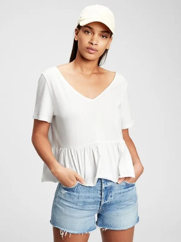 Vintage Peplum T-Shirt sold by GAP
