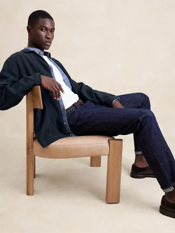 Tencel™-Linen Shirt Jacket sold by Banana Republic