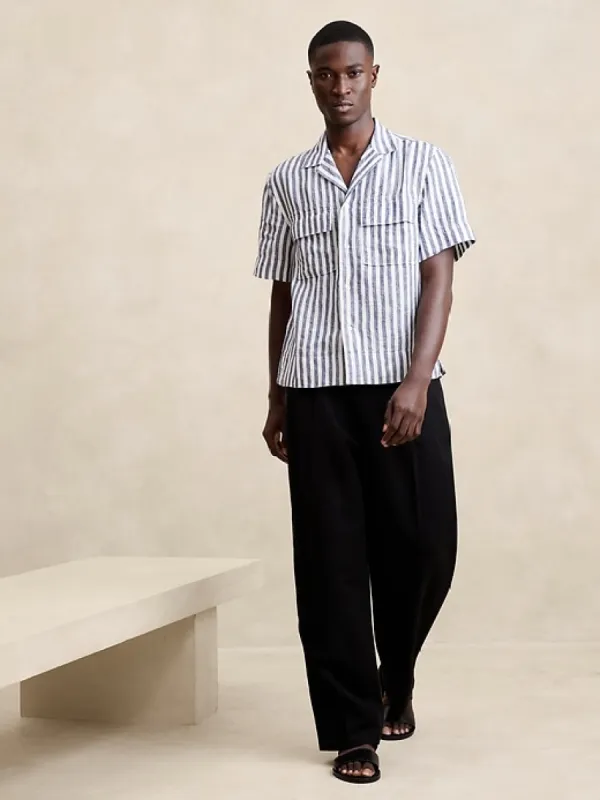 Linen Resort Shirt made by Banana Republic