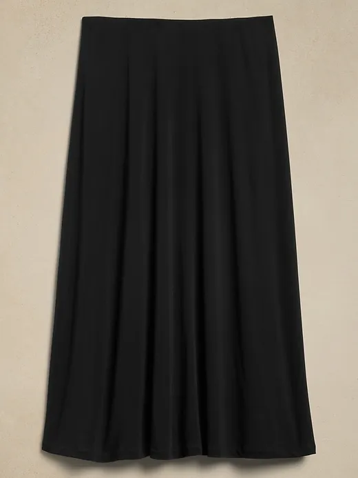 Crepe Knit Midi Skirt sold by Banana Republic product image thumbnail 5