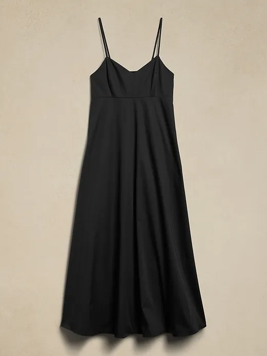 Poplin Cut-Out Maxi Dress sold by Banana Republic product image thumbnail 2