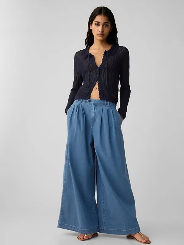 Gap × DÔEN High Rise Denim Trousers sold by GAP