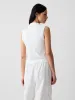 Modern Rib Cropped Polo Shirt sold by GAP