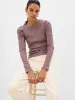 Puff Sleeve Rib T-Shirt sold by GAP