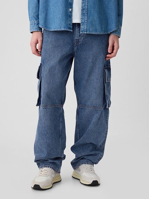 Double Cargo Baggy Jeans sold by GAP product image thumbnail 3
