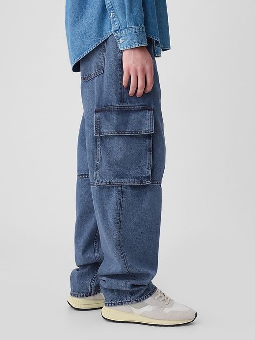 Double Cargo Baggy Jeans sold by GAP product image thumbnail 4