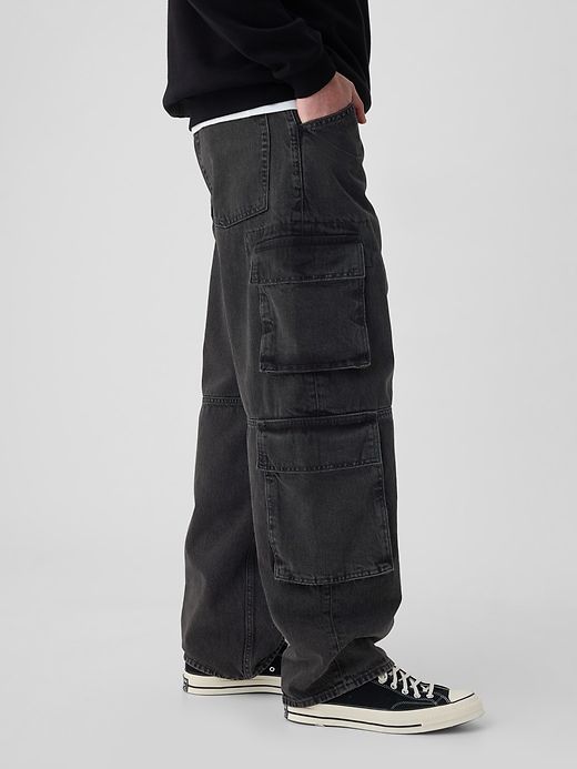 Double Cargo Baggy Jeans sold by GAP product image thumbnail 4