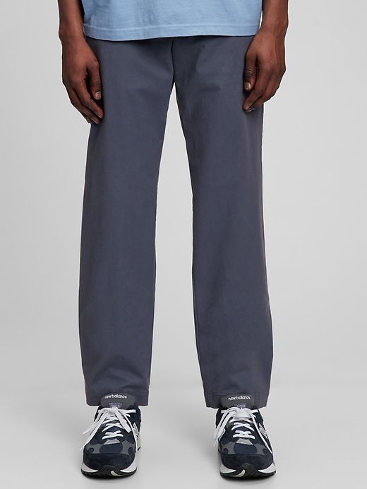 Modern Khakis in Relaxed Fit with GapFlex sold by GAP