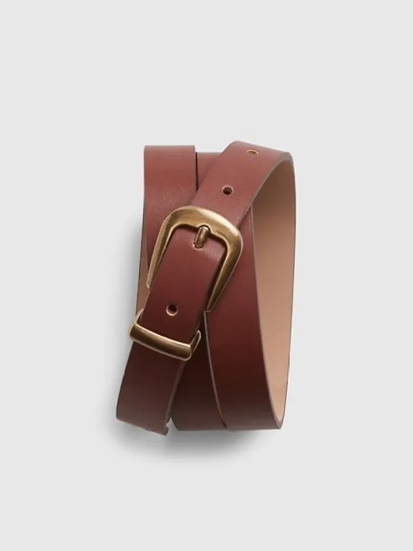 Vegan Leather Belt sold by GAP