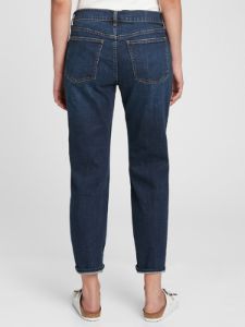 Mid Rise Girlfriend Jeans with Washwell sold by GAP