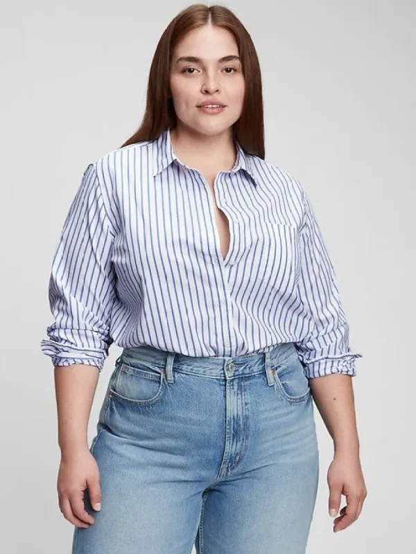 100% Organic Cotton Perfect Shirt sold by GAP