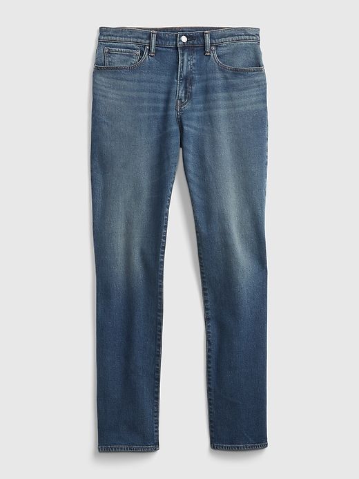 Soft Flex Straight Jeans with Washwell sold by GAP product image thumbnail 5