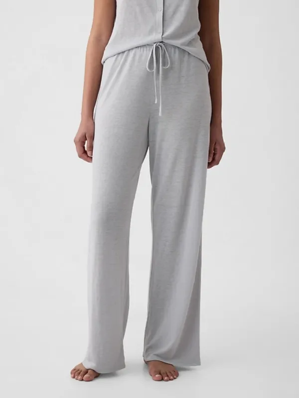 Linen-Blend PJ Pants sold by GAP