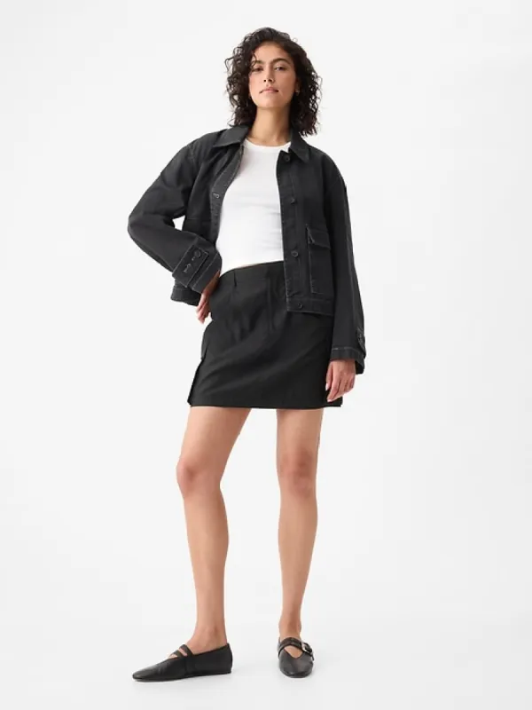 Utility Mini Skirt sold by GAP