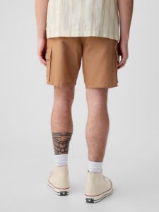 8" Linen-Cotton Cargo Shorts sold by GAP