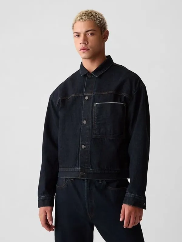 Relaxed Denim Icon Jacket sold by GAP