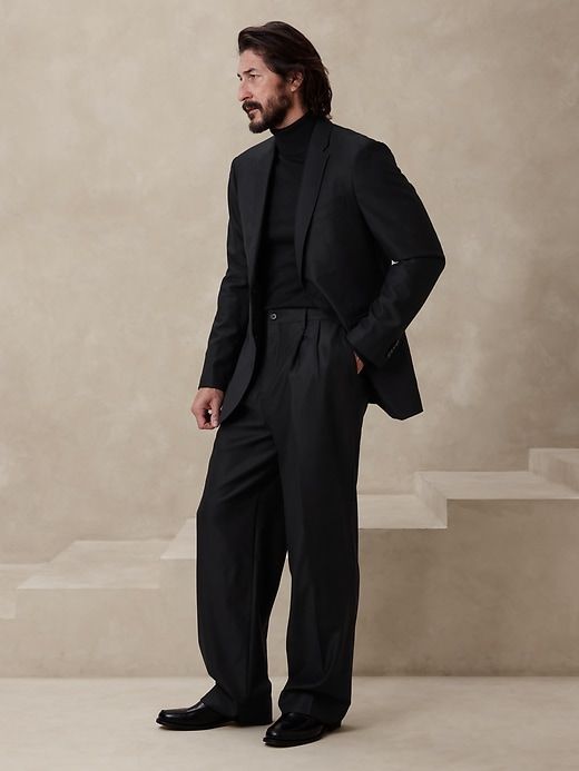 signature Wide Pants スラックス L Signature Italian Twill Wide-Leg Pant | Parallel