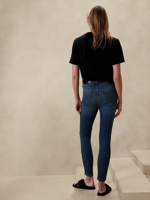 High-Rise Skinny Super-Stretch Jean sold by Banana Republic product image thumbnail 2