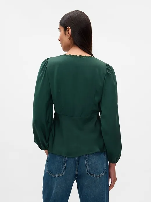 Satin Empire Top sold by GAP product image thumbnail 2