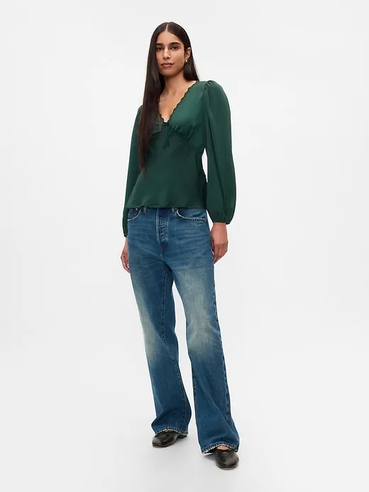 Satin Empire Top sold by GAP product image thumbnail 3